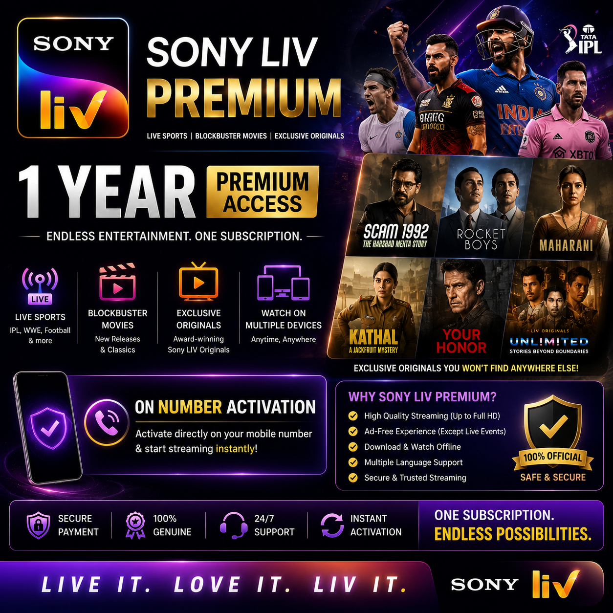 Sony LIV Premium