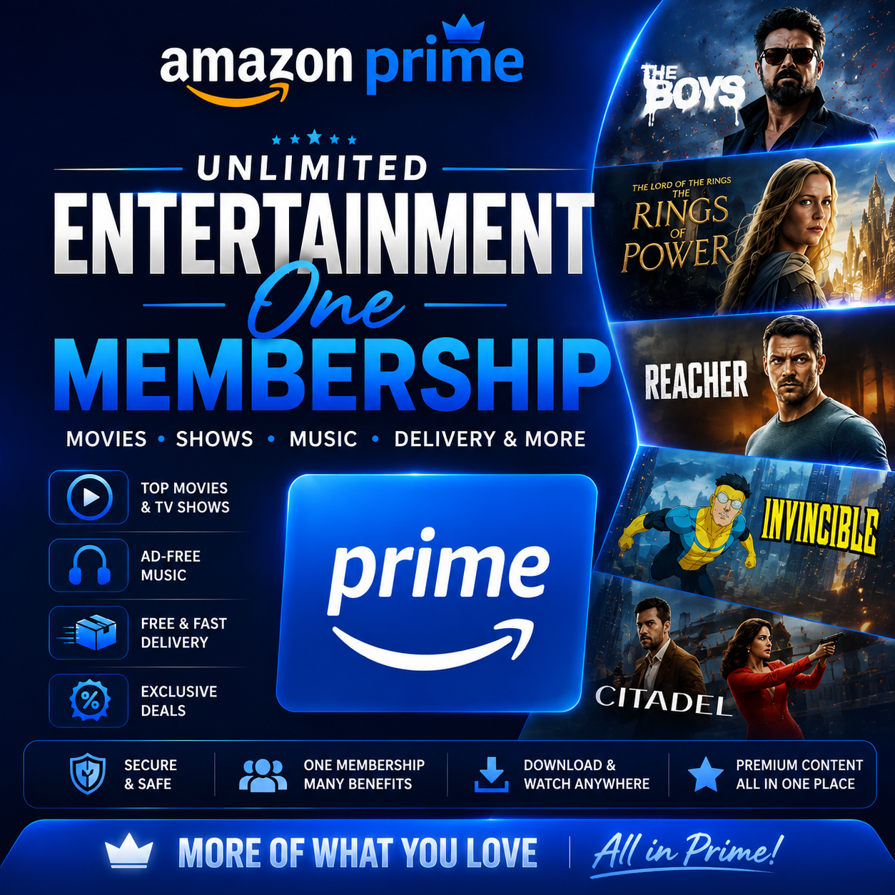 Amazon Prime 1 Year
