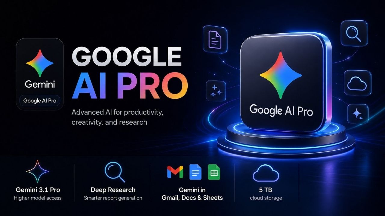 Gemini AI Pro +&nbsp; 5TB Google Storage